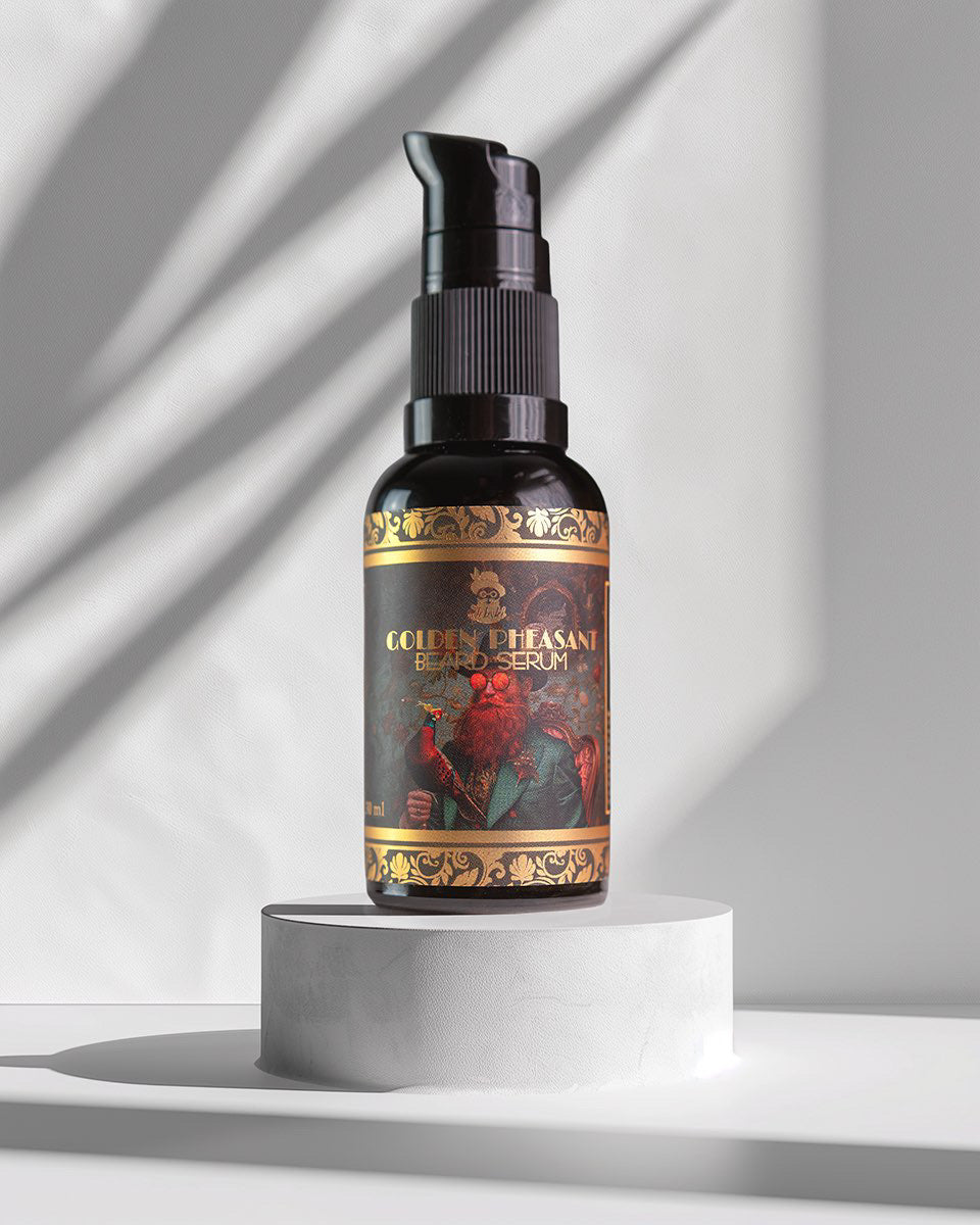 REGENERACYJNO- WZMACNIAJĄCE SERUM GOLDEN PHEASANT O ZAPACHU DRZEWNO-SKÒRZANYM