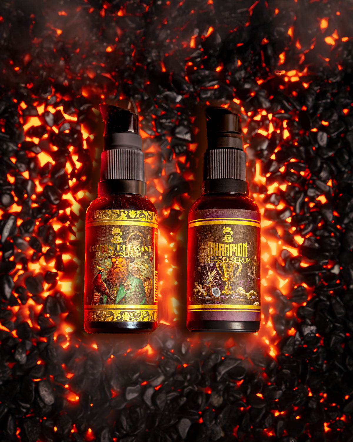 Zestaw serum do brody Champion + Golden Pheasant