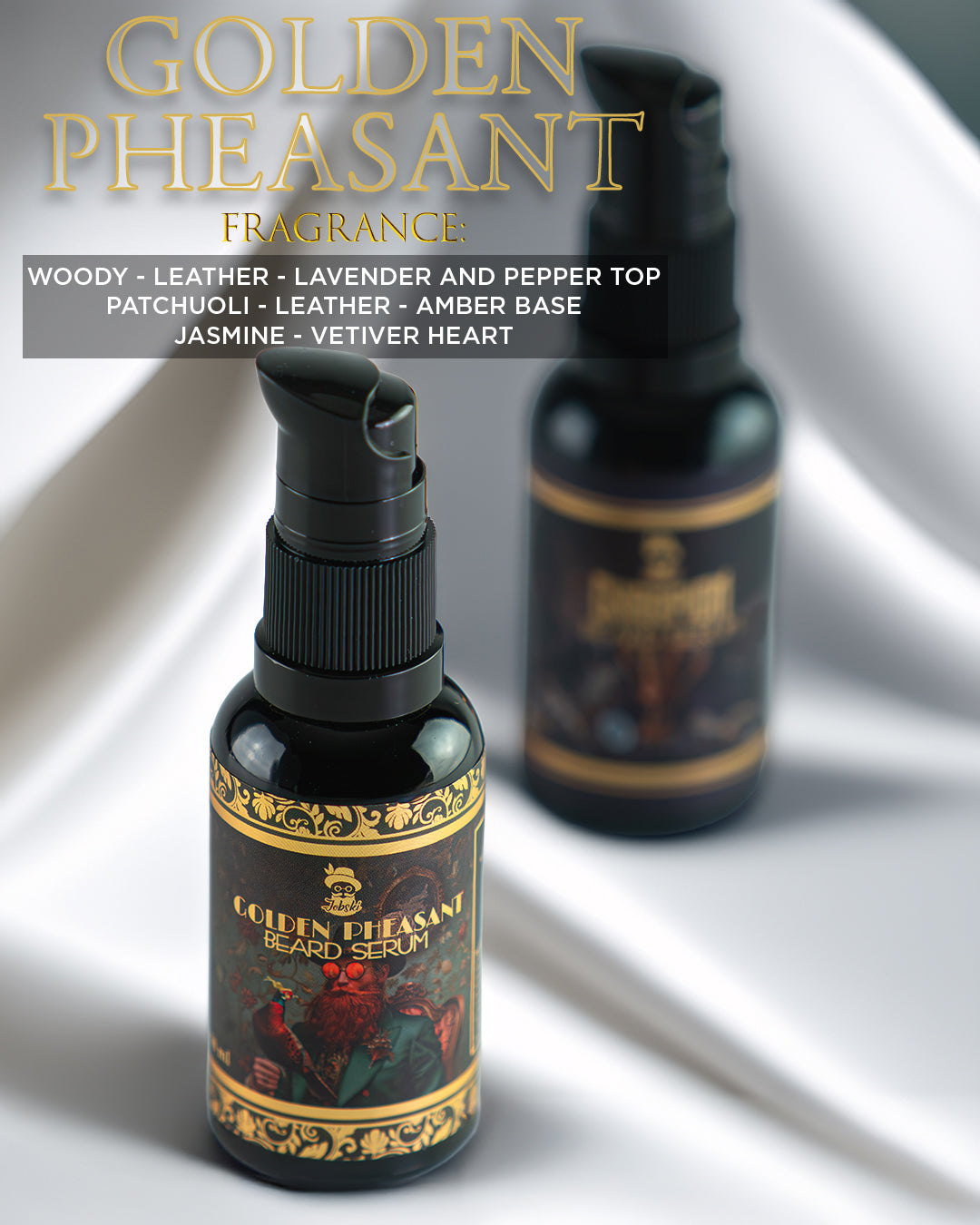 REGENERACYJNO- WZMACNIAJĄCE SERUM GOLDEN PHEASANT O ZAPACHU DRZEWNO-SKÒRZANYM