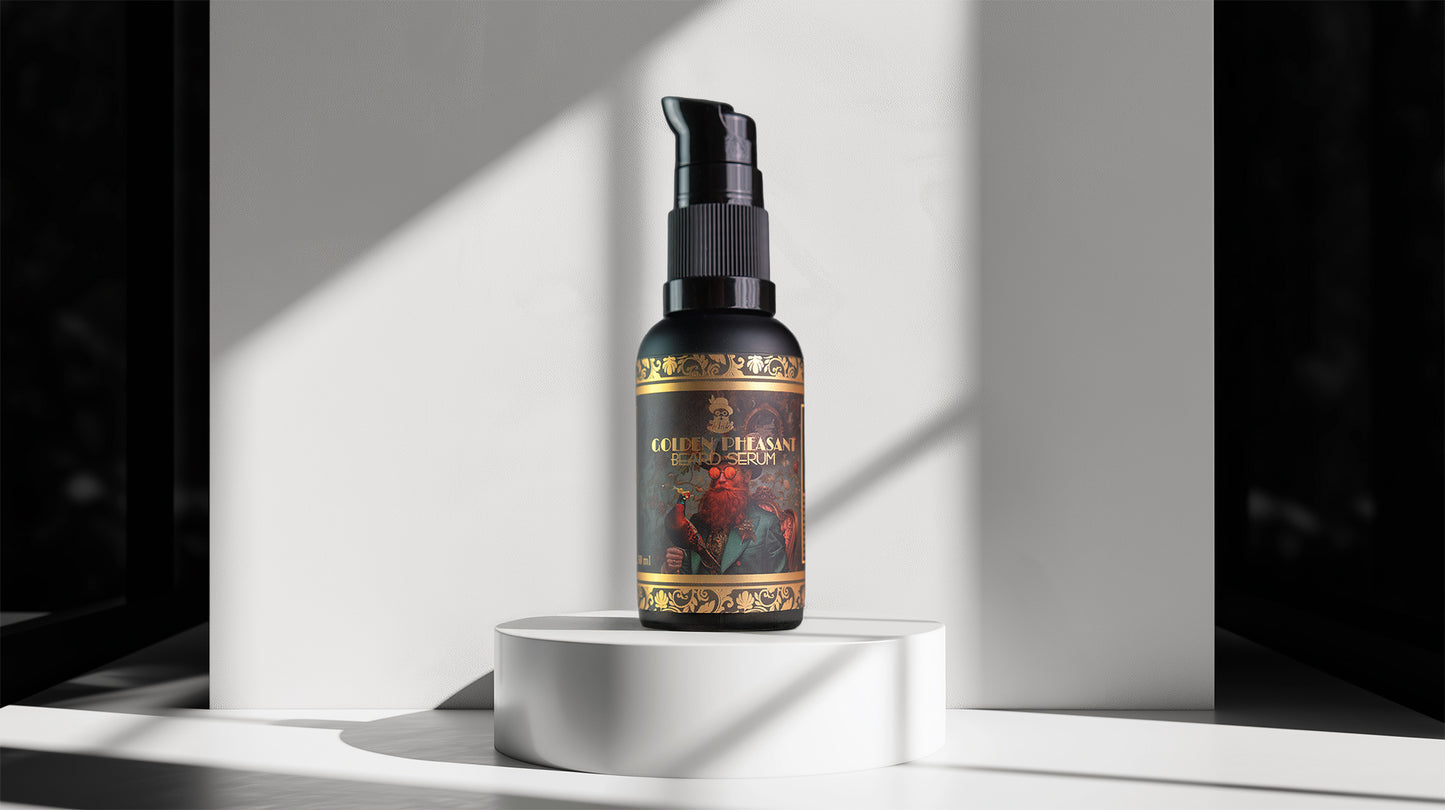 REGENERACYJNO- WZMACNIAJĄCE SERUM GOLDEN PHEASANT O ZAPACHU DRZEWNO-SKÒRZANYM
