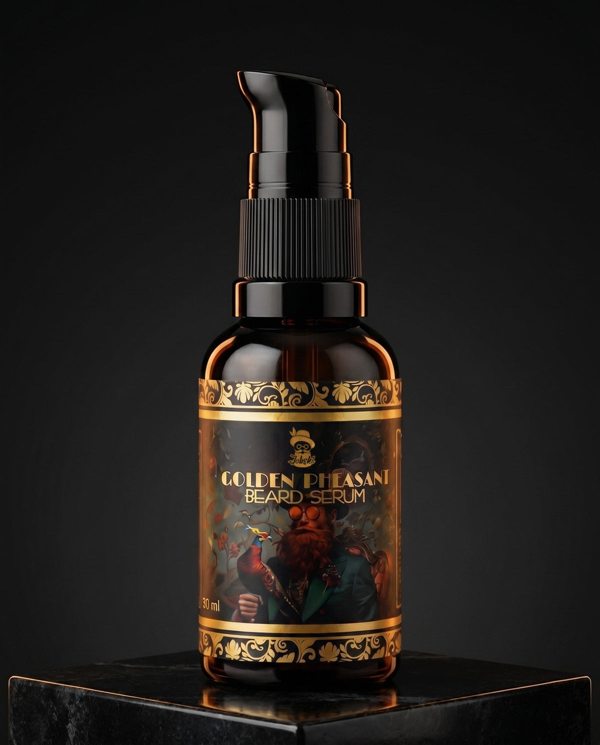 Serum do brody Jobski Cosmetics na czarnej podstawce