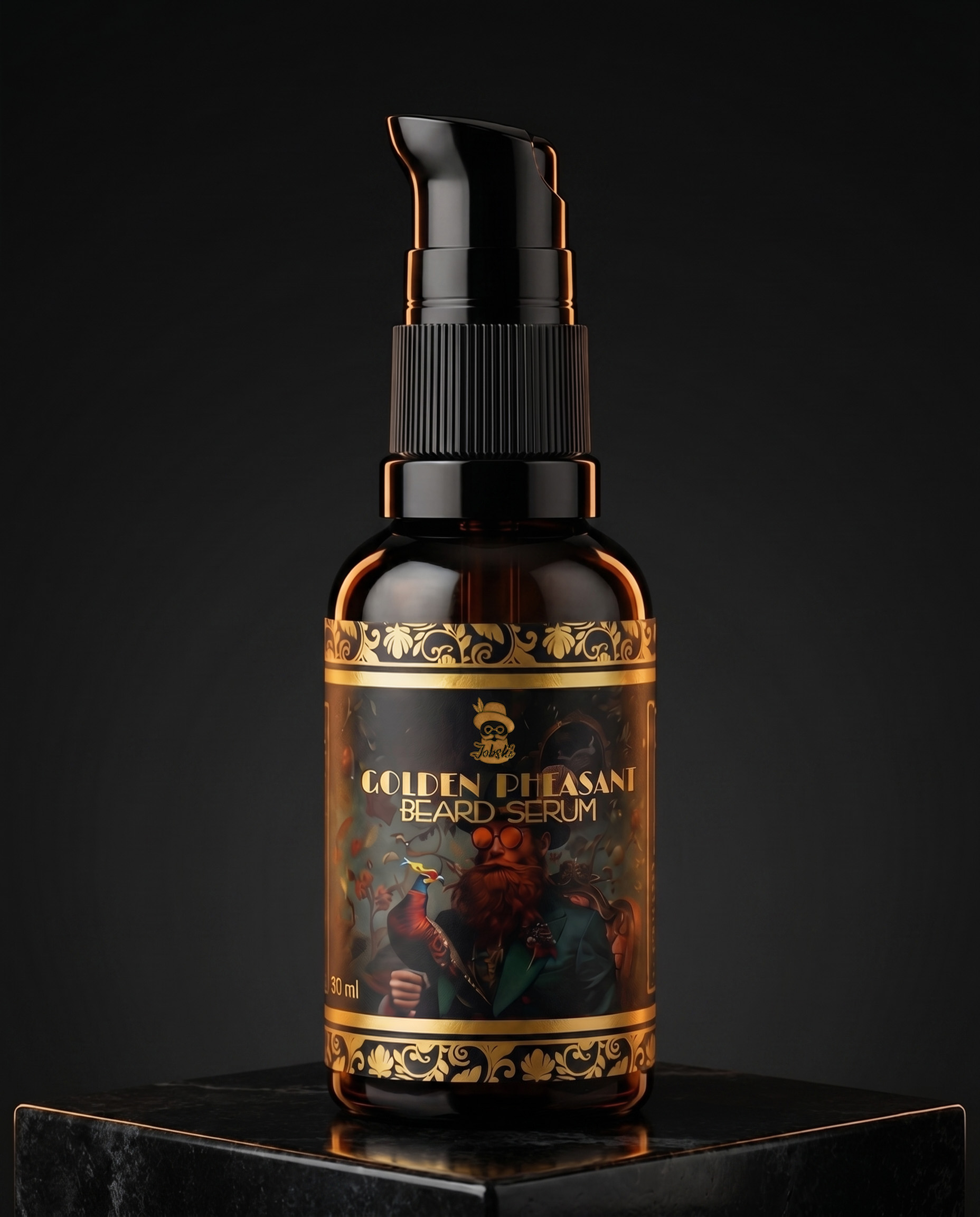 Serum do brody Golden Pheasant – skóra i drewno