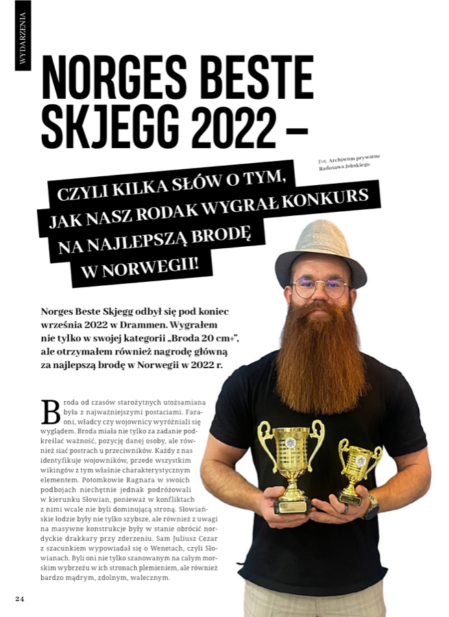 Okładka reportażu — Barber Expert Magazine