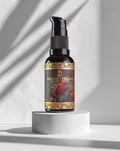 REGENERACYJNO- WZMACNIAJĄCE SERUM GOLDEN PHEASANT O ZAPACHU DRZEWNO-SKÒRZANYM