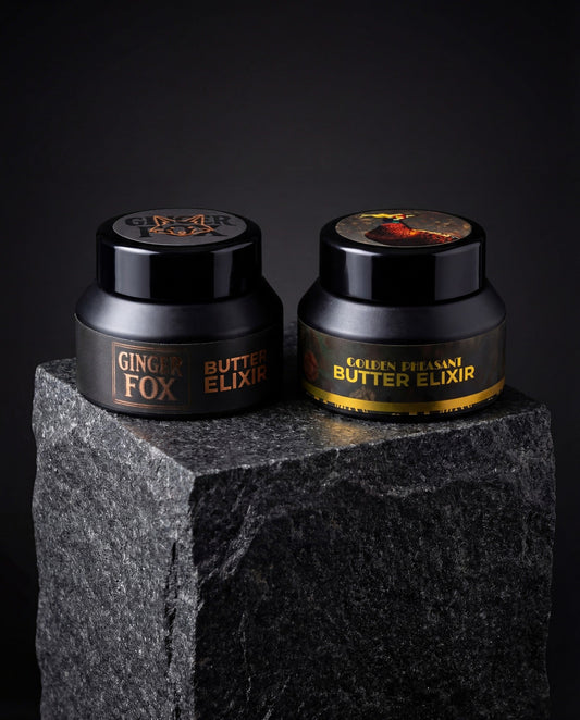 Zestaw balsamów Ginger Fox + Golden Pheasant Butter Elixir 2 × 50 ml — zdjęcie 1